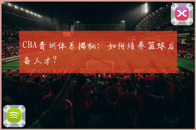 CBA青训体系揭秘：如何培养篮球后备人才？
